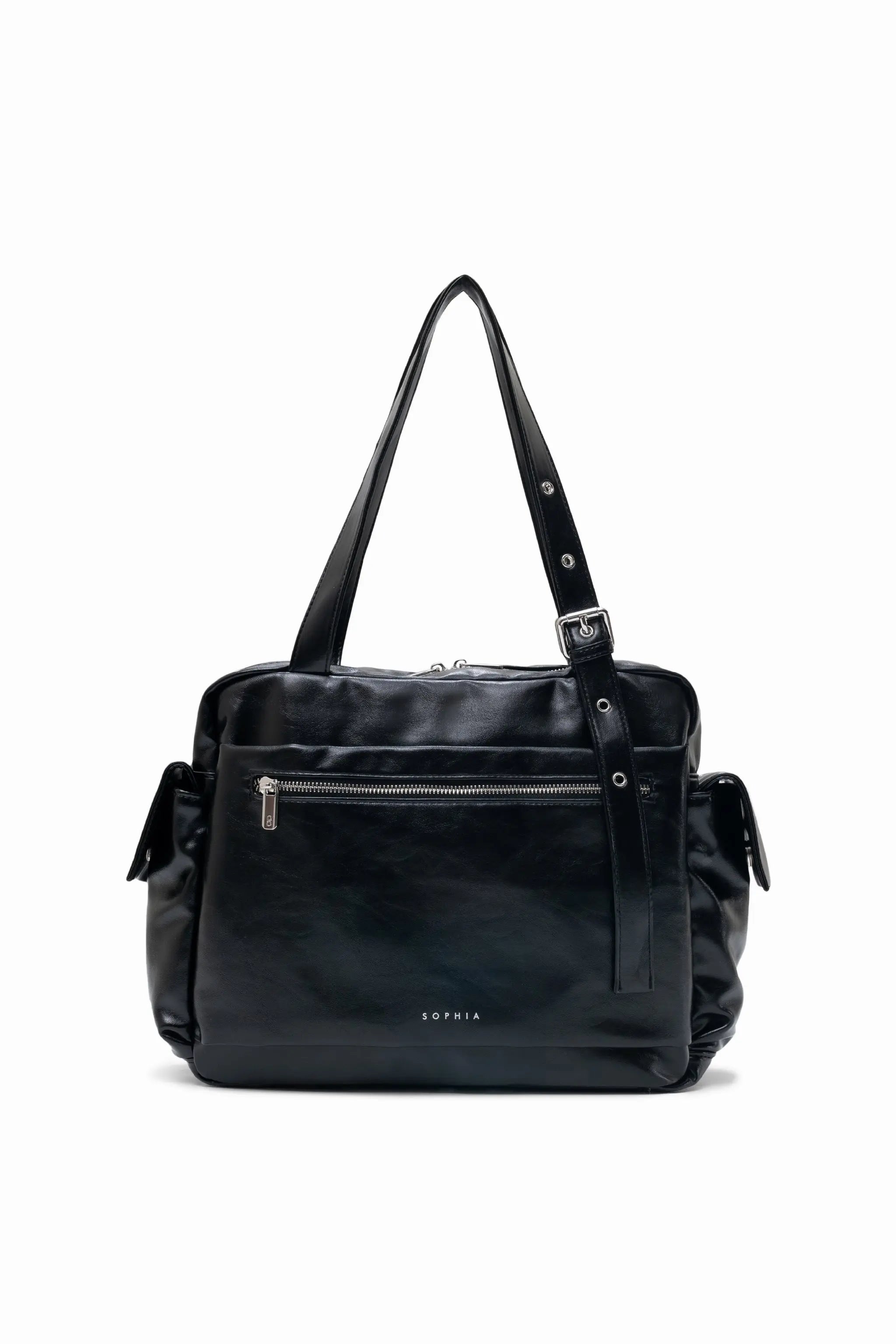 EVERYDAY CITY TOTE BAG IN PANTHER BLACK 