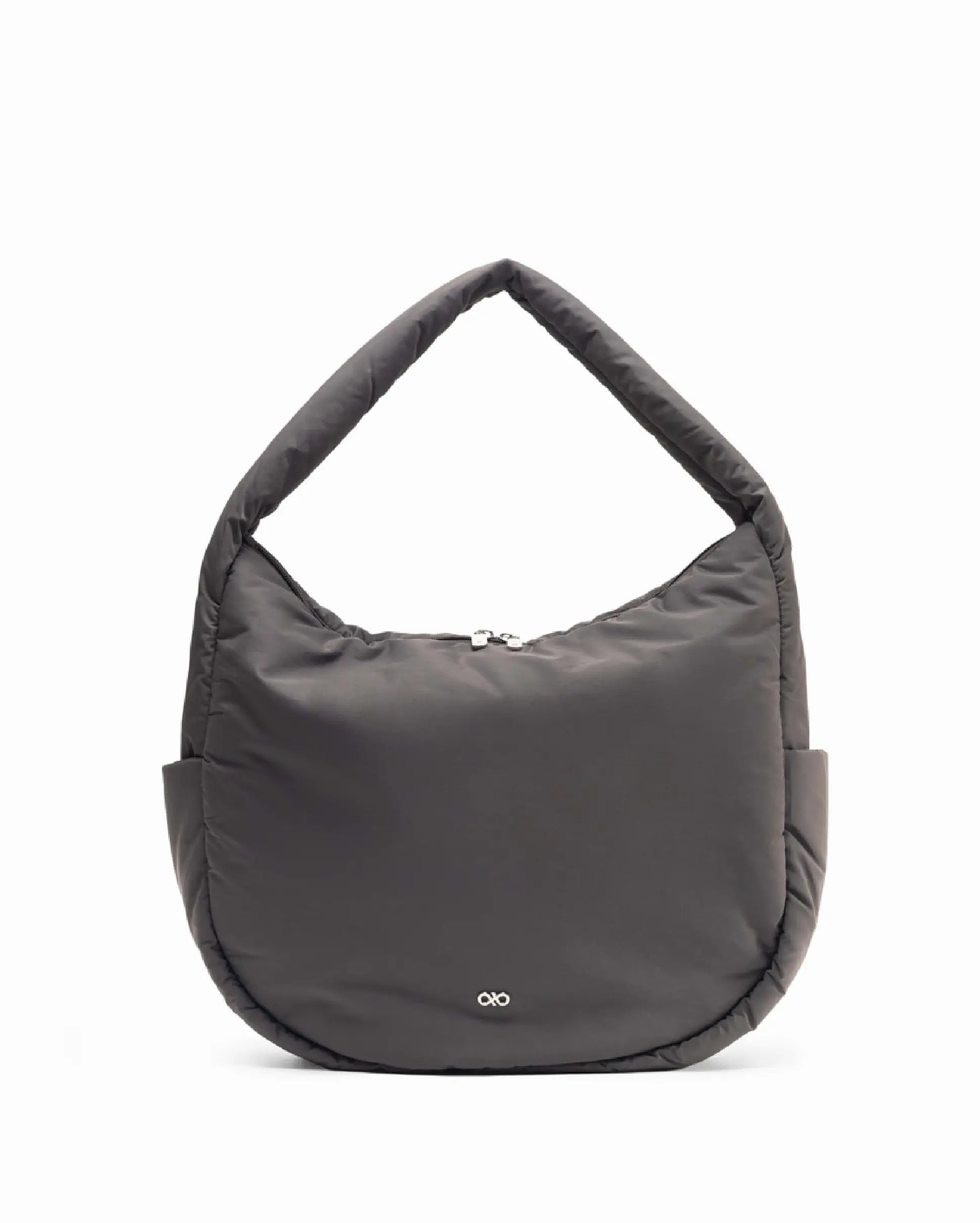 POSH SLOUCHY HOBO IN GRAPHITE The Sophia Label