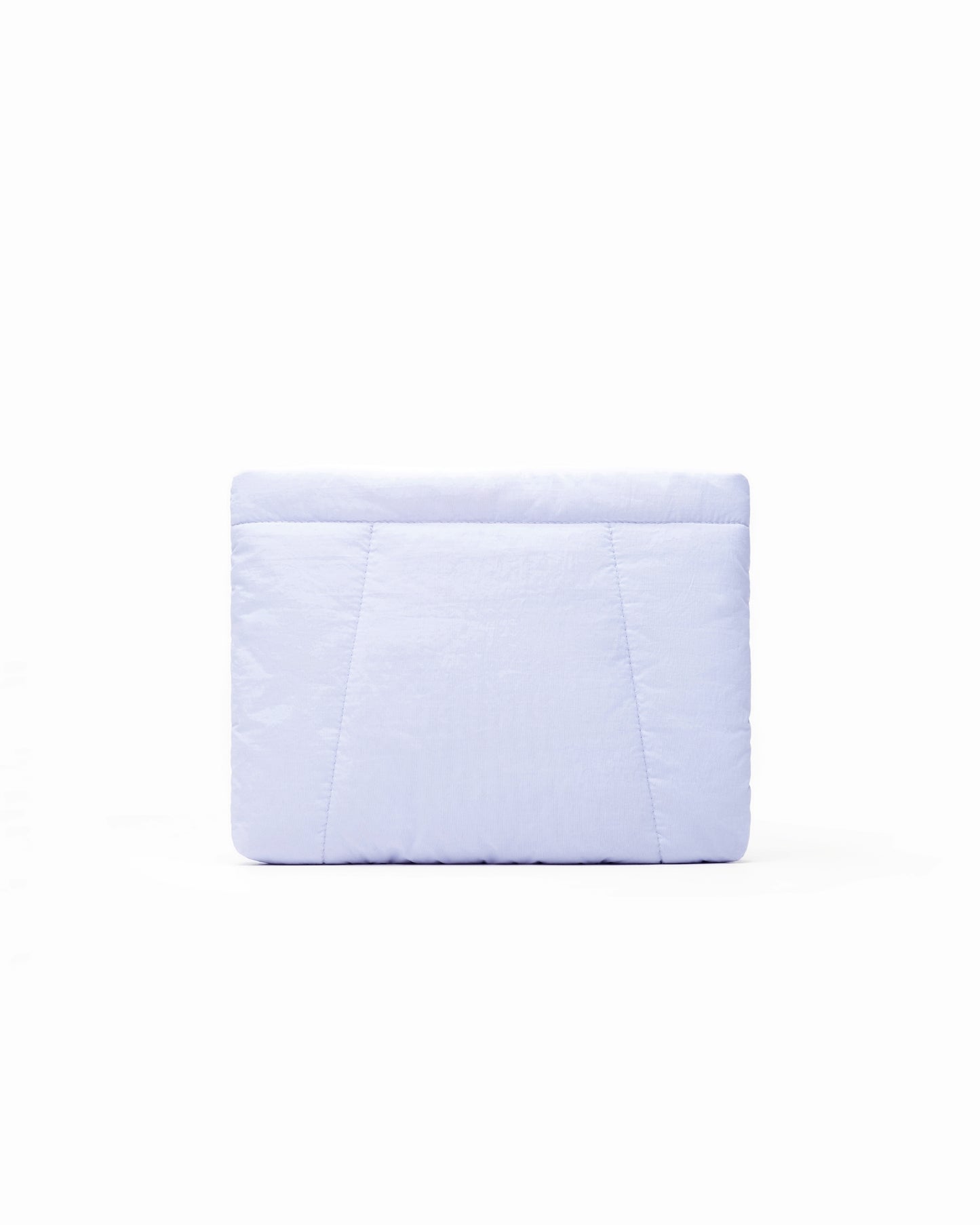 COSY PUFFY CLUTCH BAG IN LILAC