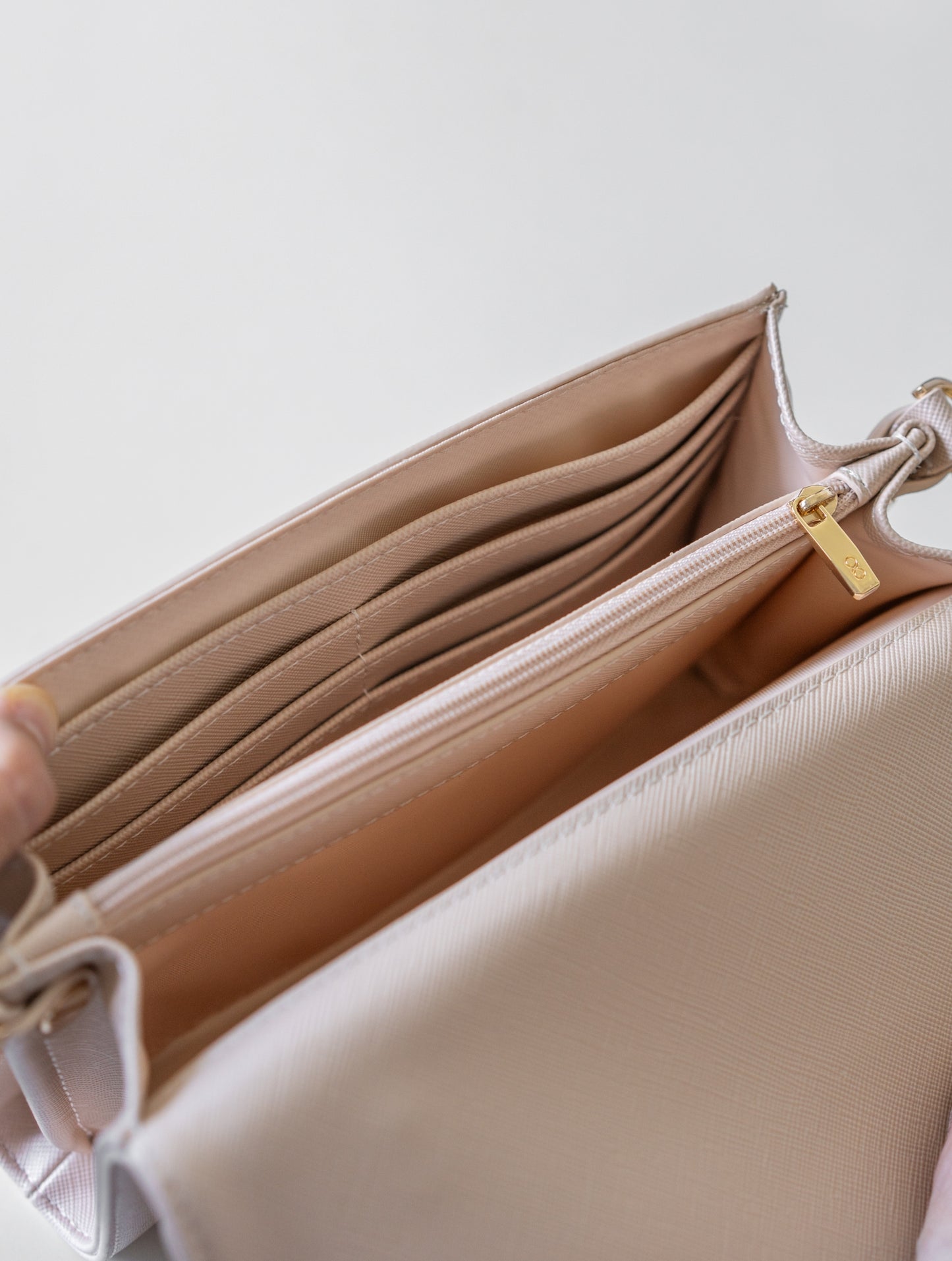 ELFIE 2-WAY CROSSBODY BAG IN BLUSH